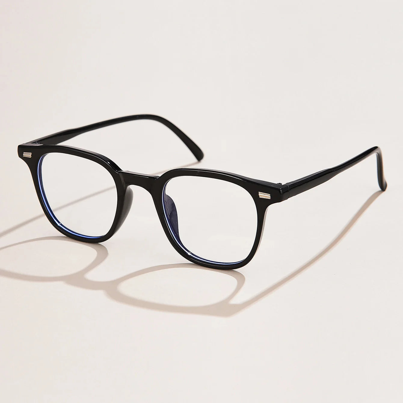 Factory Price Vintage Design Transparent Glasses Computer Anti Blue Light Blocking Glasses Eyeglasses Frames 2024