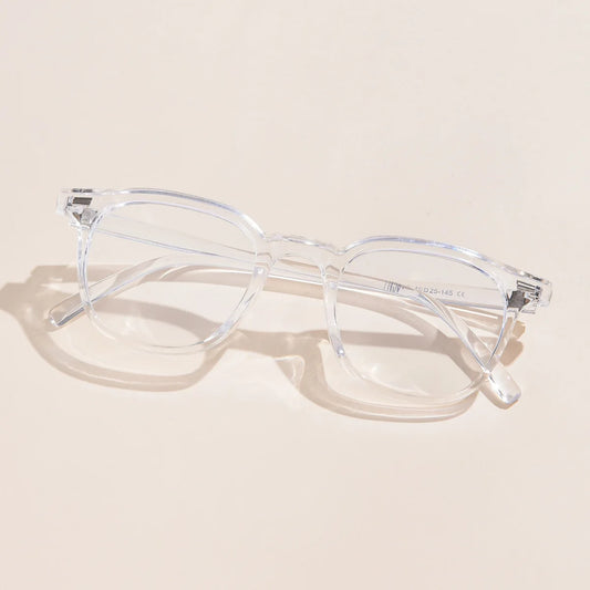 Factory Price Vintage Design Transparent Glasses Computer Anti Blue Light Blocking Glasses Eyeglasses Frames 2024