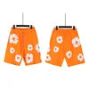 Men's Heavyweight 100% Cotton Street Style High Street Quick Dry Breathable Shorts High Quality Casual Elastic Waist Drawstring