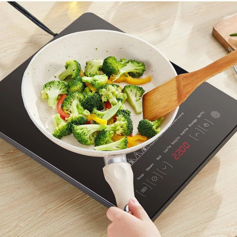 Manufacturer's High-Power 2200 Watt Ceramic Stove New Induction Cooker for Fast Outdoor Heating Household Appliances