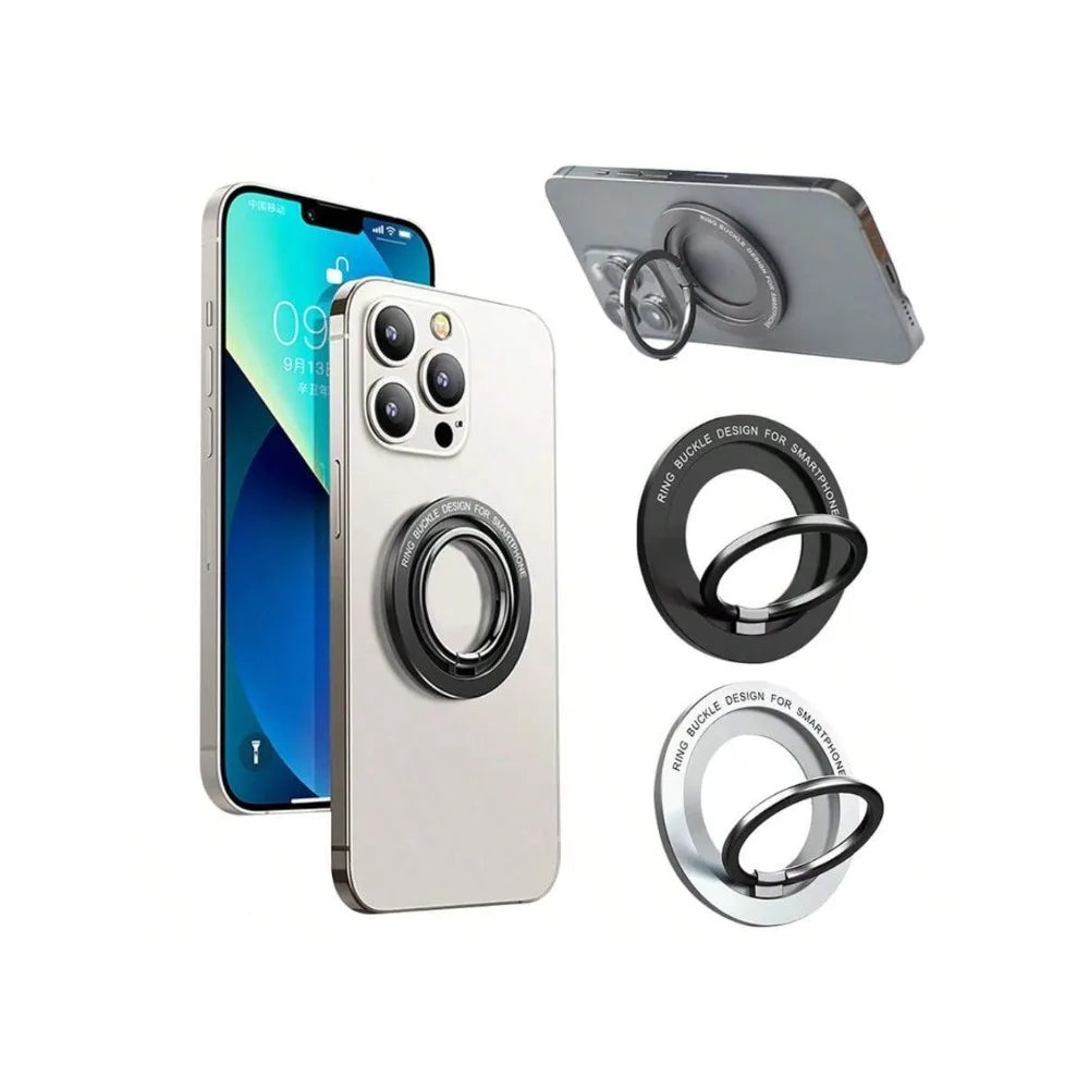Best Seller 2025 Dropshipping Mobile Phone Holder Ring Strong Magnetic Metal Mobile Phone Ring Holder Cellphone Stand
