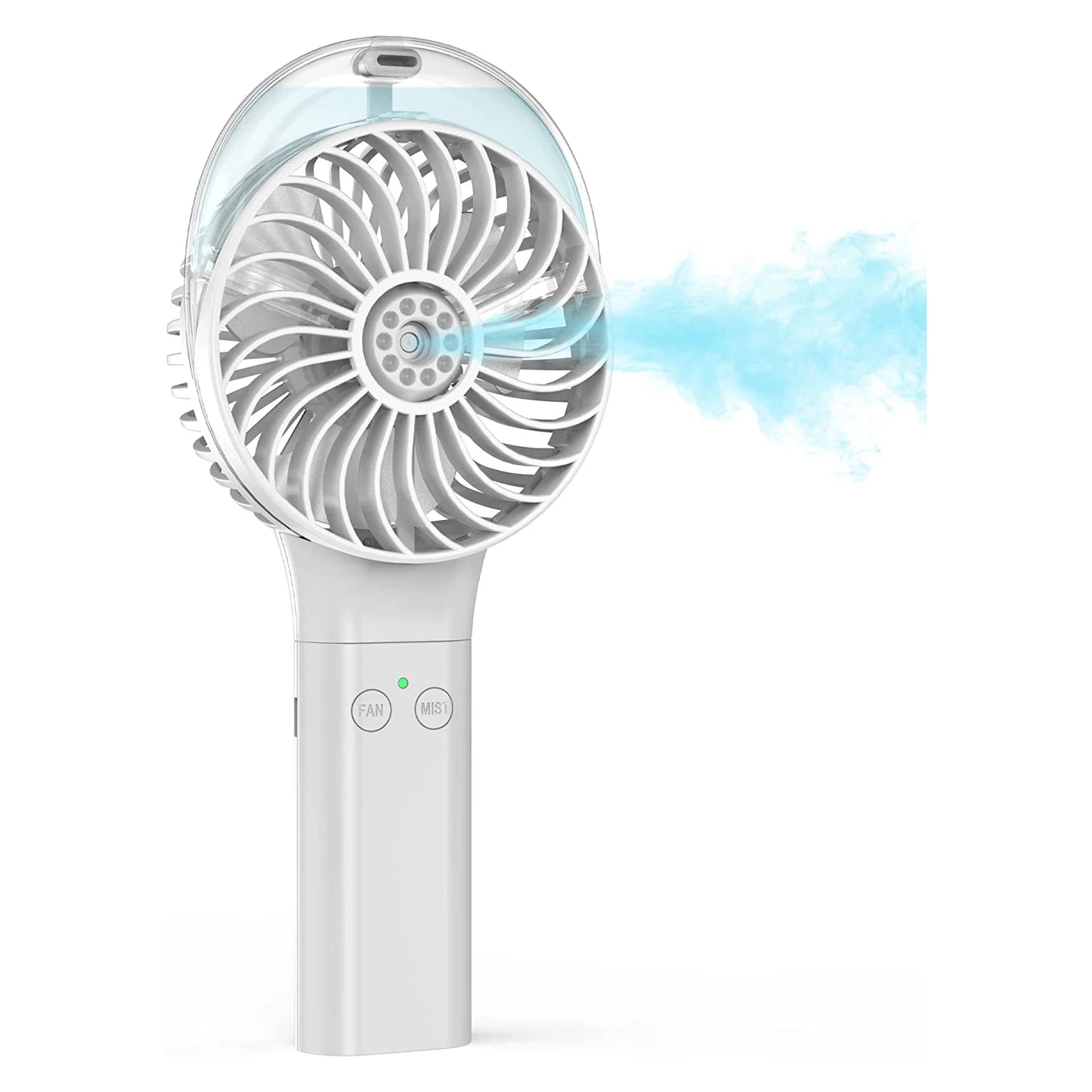 Mini Handheld Spray Fan 3000mAh Misting Function Foldable Design Portable Fan