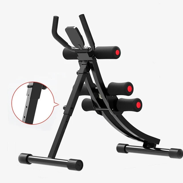 Fitness Equipment Beautiful Waist Machine Exercise Muscle Training Device Folding Roller coaster Vertical Abdominal Machine