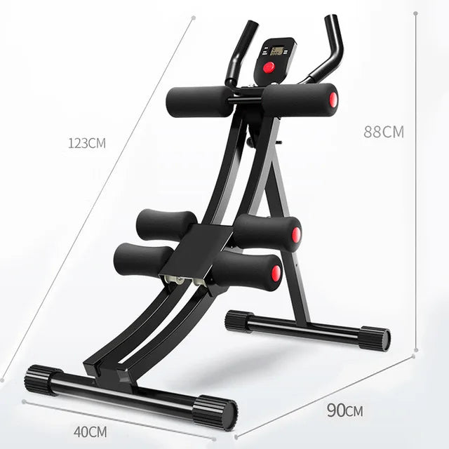 Fitness Equipment Beautiful Waist Machine Exercise Muscle Training Device Folding Roller coaster Vertical Abdominal Machine