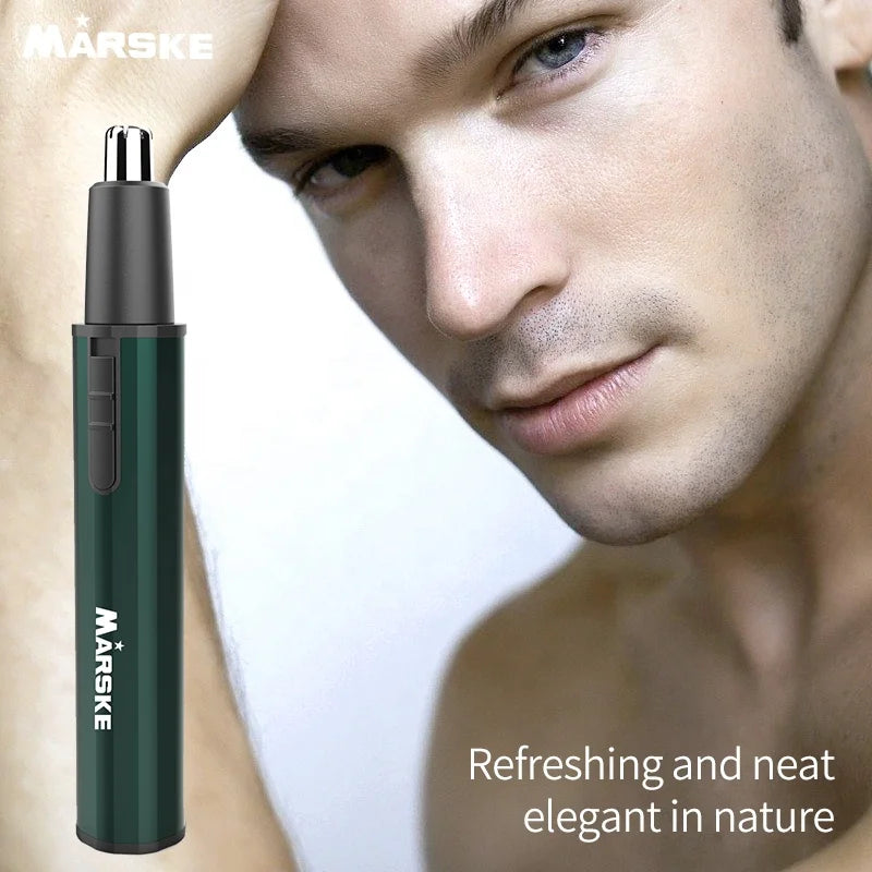 Men's 3-in-1 Professional Painless USB Rechargeable Portable Household Nose & Ear Hair Trimmer