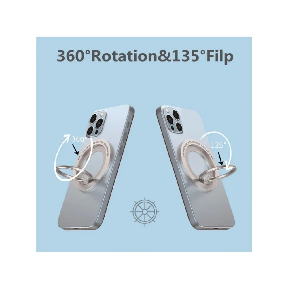 Best Seller 2025 Dropshipping Mobile Phone Holder Ring Strong Magnetic Metal Mobile Phone Ring Holder Cellphone Stand