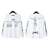 NFC HELL American Style Hip Hop Jersey 500g Long Sleeve Men's Sweatshirt Regular Fit 100% Cotton Print Trendy Casual Street