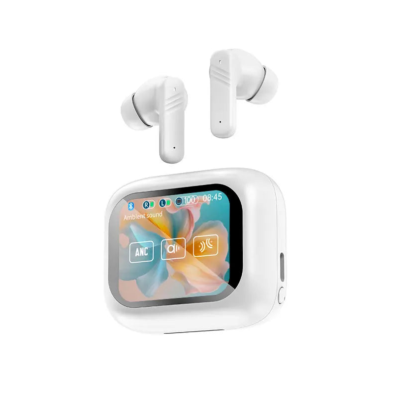 NEW Trend Touch Screen Charging Case Wireless Earphone ENC ANC Earbuds BT 5.3 In-Ear TWS LX-10 Headphones