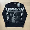 NFC HELL American Style Hip Hop Jersey 500g Long Sleeve Men's Sweatshirt Regular Fit 100% Cotton Print Trendy Casual Street