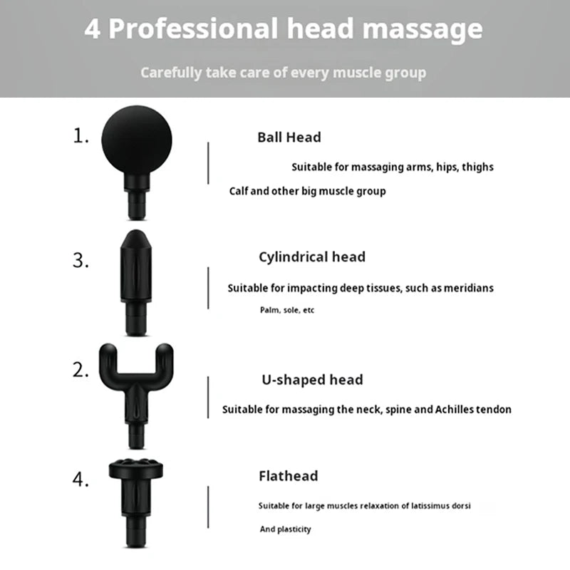 2025 Professional Pro Heat Cooling Metal Head Massager Deep Tissue Vibration Cold Hot Thermal Therapy Percussion Facial Massager
